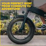 UltraVerse 20x3.0 E-Bike Fat Tire, All-Terrain