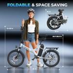 VARUN 500W Folding Electric Bike for Adults