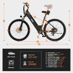 Qlife Cityone 26" Step-Through Electric Bike