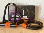 Heavy Duty U Bike Lock with Cable