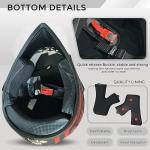 DOT Adult Off-Road ATV MX Helmet Set