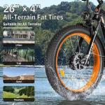 Tuttio Adria26 High-Power Electric Bike for Adults