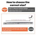 Goucrro Electric Bike Spokes Set of 20