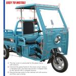 Heavy Duty Electric Cargo Tricycle Canopy Cover