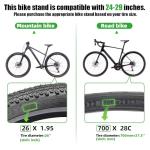Adjustable Aluminum Kickstand for 24-29 Inch Bikes