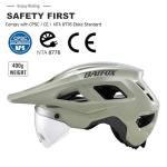 BATFOX Mountain Bike Helmet with Goggles