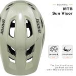 BATFOX Mountain Bike Helmet with Goggles