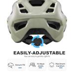 BATFOX Mountain Bike Helmet with Goggles