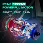 Wooken 1000W Electric City Cruiser Bike