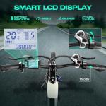 Wooken 1000W Electric City Cruiser Bike