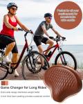 Comfortable Wide Bike Seat for Men and Women