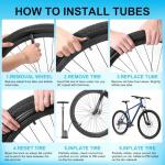 Heavy-Duty Inner Tubes for E-Bikes (2 Pack)