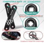 BUCKLOS MTB Aluminum Crankset for eBikes