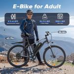 HopCycle 750W Electric Bike - 60 Miles Range