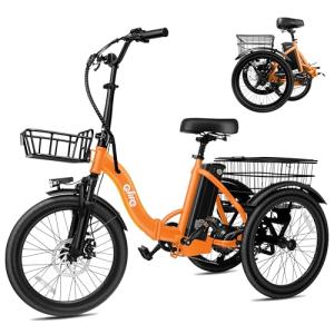 Qlife Triker 750W Folding Electric Trike for Adults