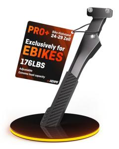 HENMI Extra Stable Kickstand for 24-29 Inch Bikes