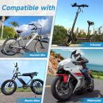 EOPOAYI Ebike Throttle 3 Pin Kit Replacement for Electric Bike Folding Mountain Bike, Universal 20X Full Twist Throttle E Bike for 12V 36V 48V 72V Electric Bicycle Motorcycle with 7/8 Handlebar Grips