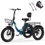 Qlife Triker Plus 1200W Folding Electric Trike