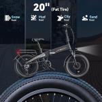 Jasion EBS 1000W Folding Electric Bike for Adults