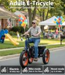 NOMIGO 500W Electric Adult Tricycle E-Bike