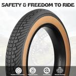 WEEROCK 20 Inch Fat E-Bike Tires - 2 Pack