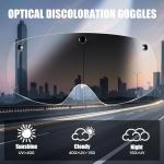 LUMDEER Ebike Helmet with Turn Signals, Electric Scooter Helmet for Adults with Front and Rear Lights LED, Bike Helmet for Men and Women, Bicycle Helmet with Photochromic Goggles & Auto Brake