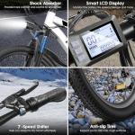 Funhang 1000W Electric Mountain Bike for Adults