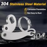 2 Sets Universal Torque Arm Conversion Kit Compatible with E-Bike Front or Rear Hub Motor Installations,Electric Bicycle Maintenance Tool