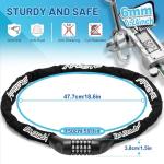 APECYC Heavy Duty 5FT Bike Lock with Combination