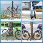 APECYC Heavy Duty 5FT Bike Lock with Combination