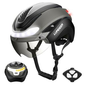 LUMDEER Smart Ebike Helmet with LED Lights