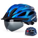 LUMDEER Lightweight Bike Helmet with Visor and Lights