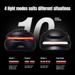 JARSH Smart EBike Helmet with Lights and Signals