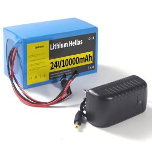24V 10Ah Lithium Battery with Charger for Kids