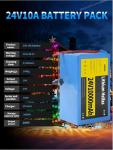 24V 10Ah Lithium Battery with Charger for Kids
