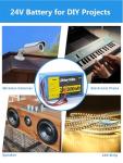 24V 10Ah Lithium Battery with Charger for Kids