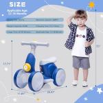JoyRydz 6V Electric Baby Balance Bike with Bubbles
