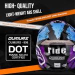 OUMURS Adult ATV Dirt Bike Helmet with Gloves & Mask Adjustable Sun Visor Motorcycle Adult Helmet Off-Road Motocross Downhill Moped MX for Unisex-Adult-Crazy Blue, L