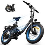 WINDHORSE 20" Foldable Electric Bike with Fat Tires