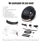 JARSH Commute Smart EBike Helmet with Lights | NTA-8776 Certified for Electric Bikes, Scooters | Cycling Helmet Night Ride | Turn Signal | Fidlock Buckle | Electric Bike Helmet for Adults, Men, Women