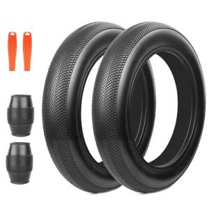 Balinge E-Bike 20x4.0 Fat Tire 20 x 4 Fat Tire 2 Pack Heavy Duty High-Performance Wear-Resistant Mountain Snow Bike Tire, E-Bike Tires 20x4, 20x4 Tire, Black，2Tires