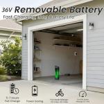 MOONCOOL Electric Tricycle for Adults, 350W/500W