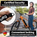 KOHLBURG Heavy Duty 4ft Security Chain Lock