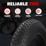 MEGHNA 16 x 4.0 inch Fat Bike Tires