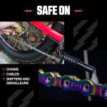 Muc-Off Bio Dry Bike Chain Lube 50ml Wax-Based Formula for Smooth Gear Shifts | Creates Protective Layer and Reduces Friction | Pipette System for Easy Application