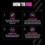 Muc-Off Bio Dry Bike Chain Lube 50ml Wax-Based Formula for Smooth Gear Shifts | Creates Protective Layer and Reduces Friction | Pipette System for Easy Application