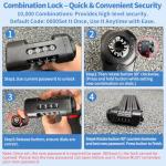 Homieway Heavy Duty Folding Bike Chain Lock