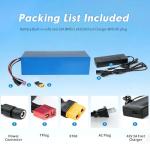 Veleylr 48V 10Ah Waterproof Lithium Ebike Battery