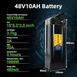 48V Lithium E-Bike Battery for Folding Bikes