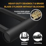 WERPOWER Heavy Duty U Lock with Security Cable